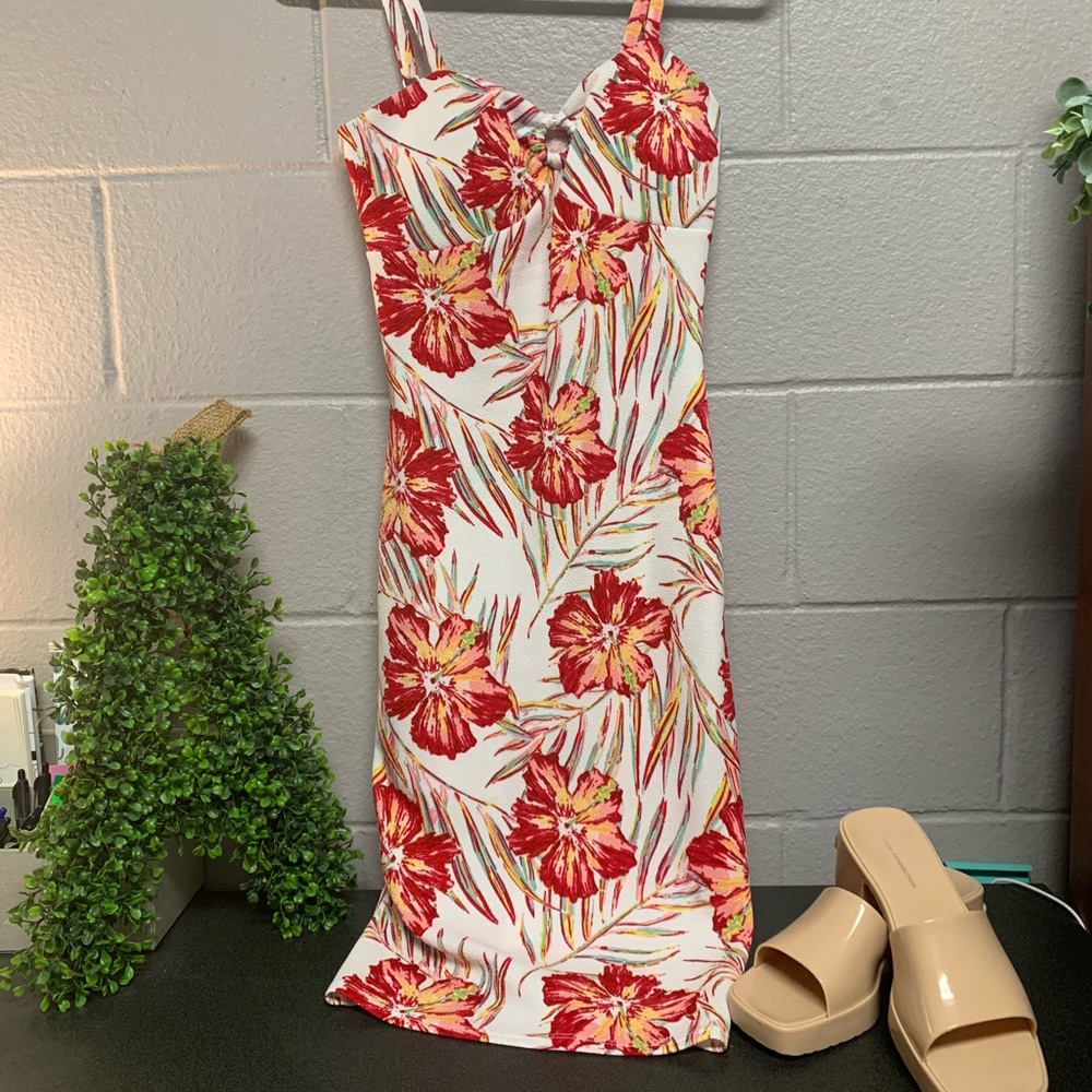 Floral summer dress